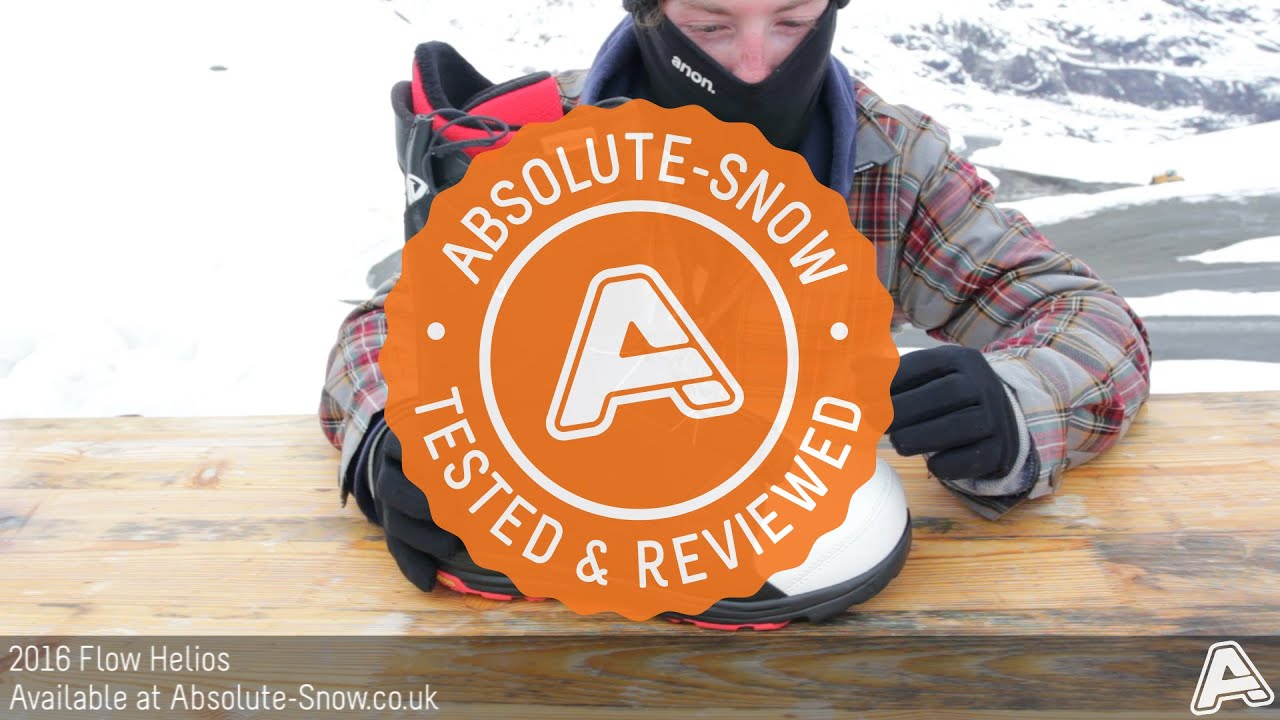 2015 / 2016 | Flow Helios Snowboard Boots | Video Review - YouTube