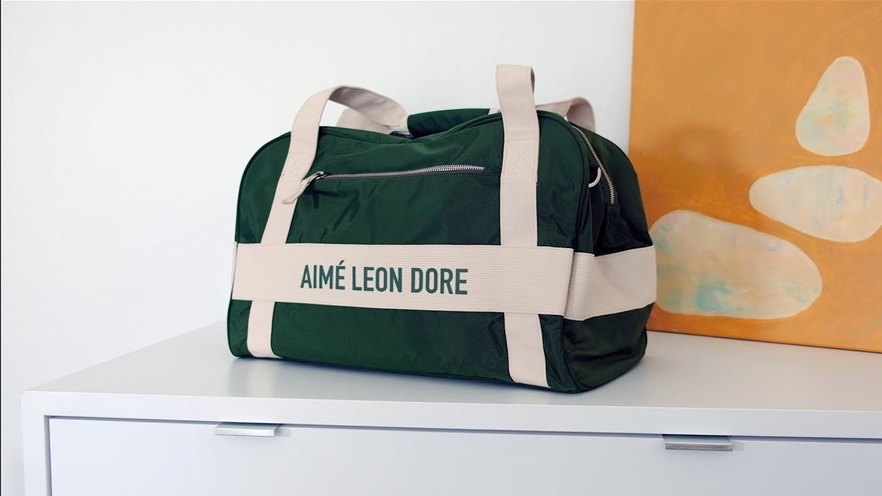 Aimé Leon Dore duffle bag - YouTube
