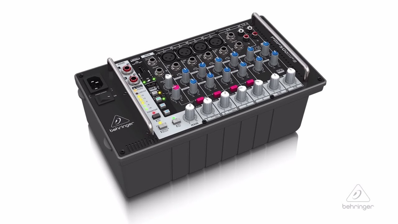 BEHRINGER ( ベリンガー ) PMP500MP3 EUROPOWER パワードミキサー 送料