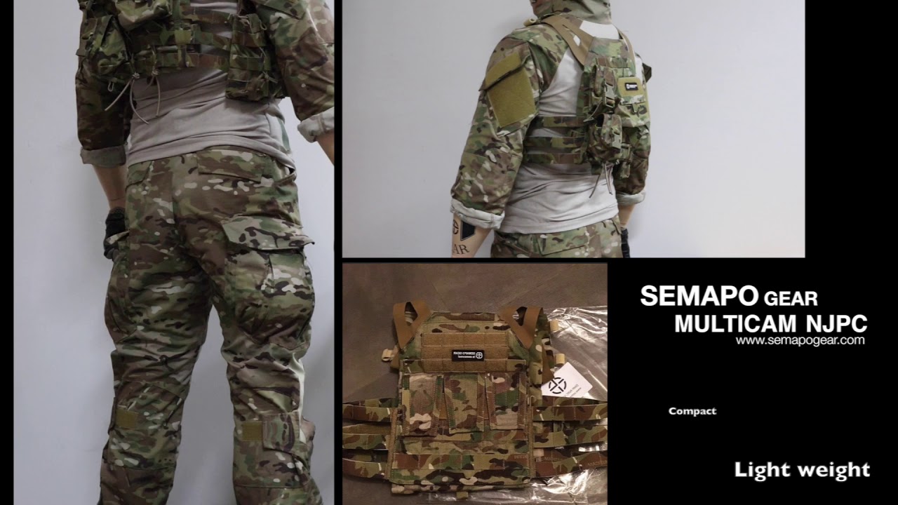 MULTICAM] 3D combat pants only - SEMAPO GEAR