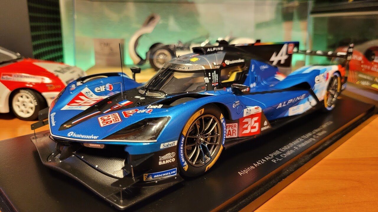 Alpine A424 24H Le Mans 2024 1:18 Spark - YouTube