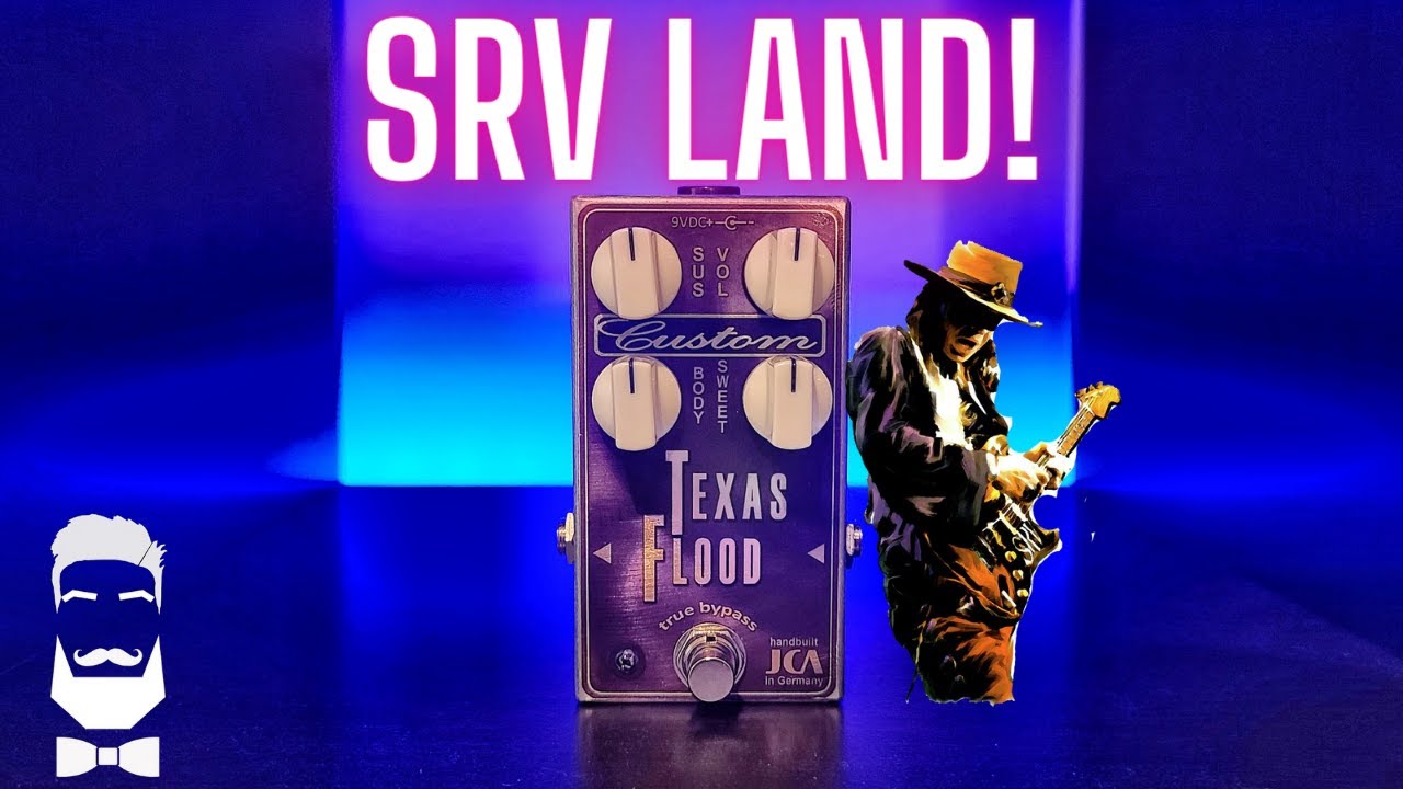 JCA Pedals Texas Flood S.E 最強のSRV系ペダル！！ JCA Pedals