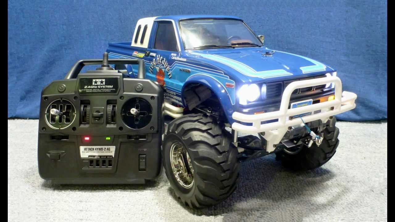 タミヤ ハイラックスRN36 アタック4YWD 2.4GHz化 TAMIYA HILUX BRUISER