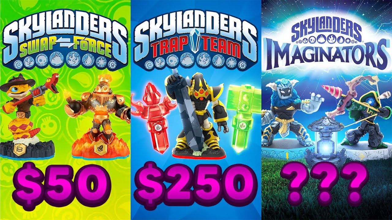 The Cheapest way to 100% Each Skylanders Game - YouTube