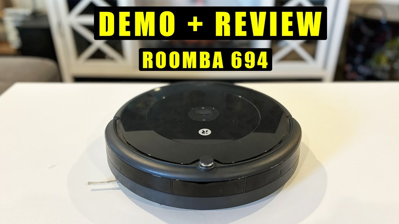 Roomba 694 Full Review & Demo! - YouTube