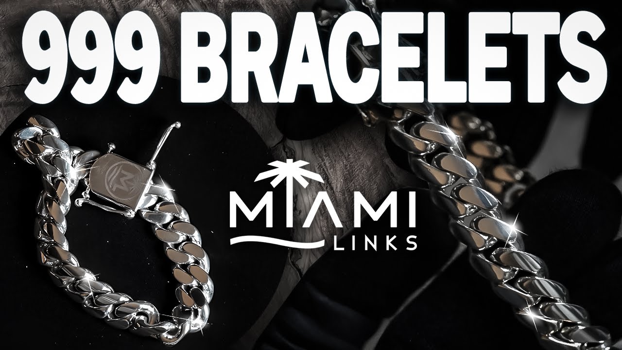 ✨ THIS IS REAL 999 SILVER POWER!! Miami Links ⛓️ 12mm & 15mm