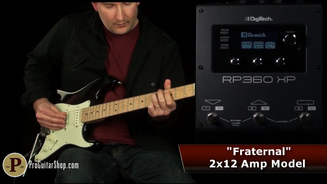 Digitech RP360XP Does Classic Tones - YouTube