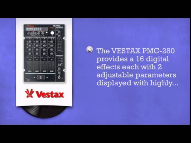 Vestax PMC 280 - DJkit.com - YouTube