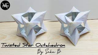 Origami Twisted Star Octahedron / Origami Twisted Star Octahedron
