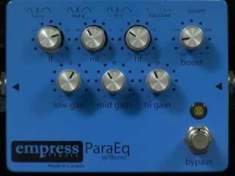 Empress Effects ParaEQ w/Boost - YouTube