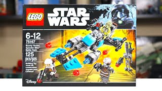 LEGO Star Wars 75167 BOUNTY HUNTER SPEEDER BIKE BATTLE PACK Review