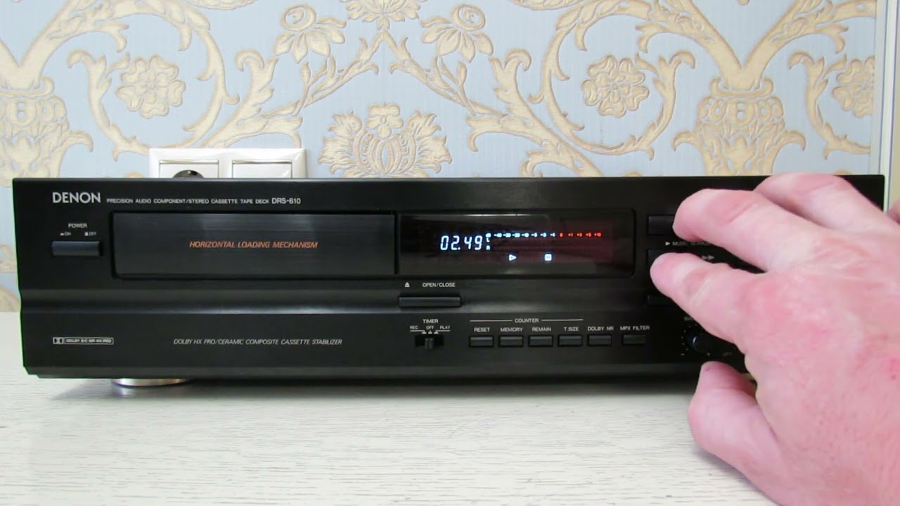 Denon DRS-610 - YouTube