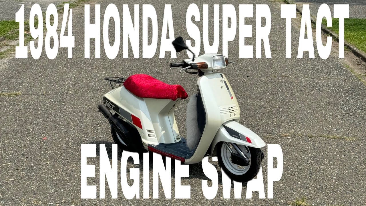 スーパータクト】 AF09 AF16のエンジンに載せ替え スパタク クレタク