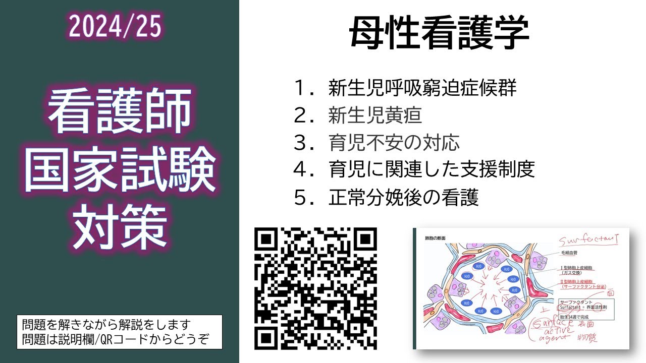 2024/25 看護師国家試験対策・母性看護学 - YouTube