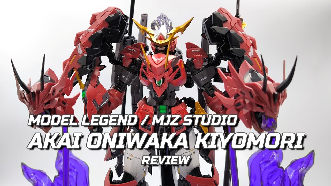 REVIEW] MJZ / MODEL LEGEND - AKAI ONIWAKA KIYOMORI MODEL KIT - YouTube