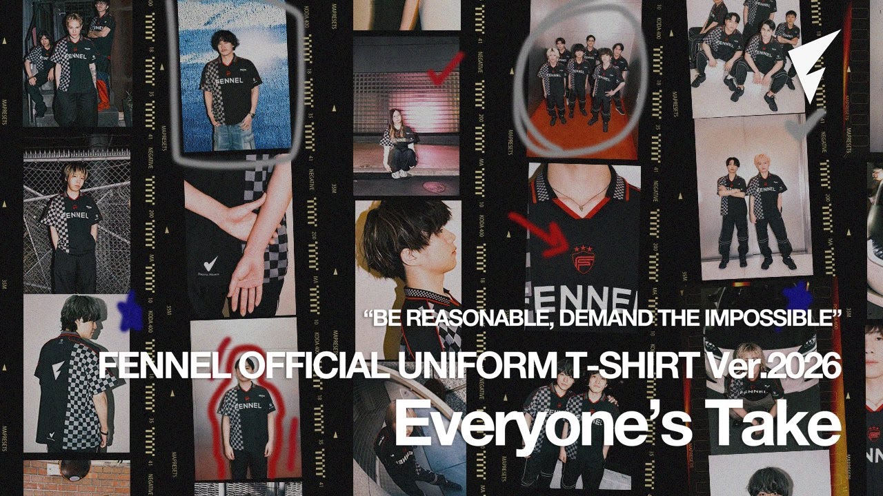 Everyone's Take】 FENNEL OFFICIAL UNIFORM T-SHIRT Ver.2026 - YouTube