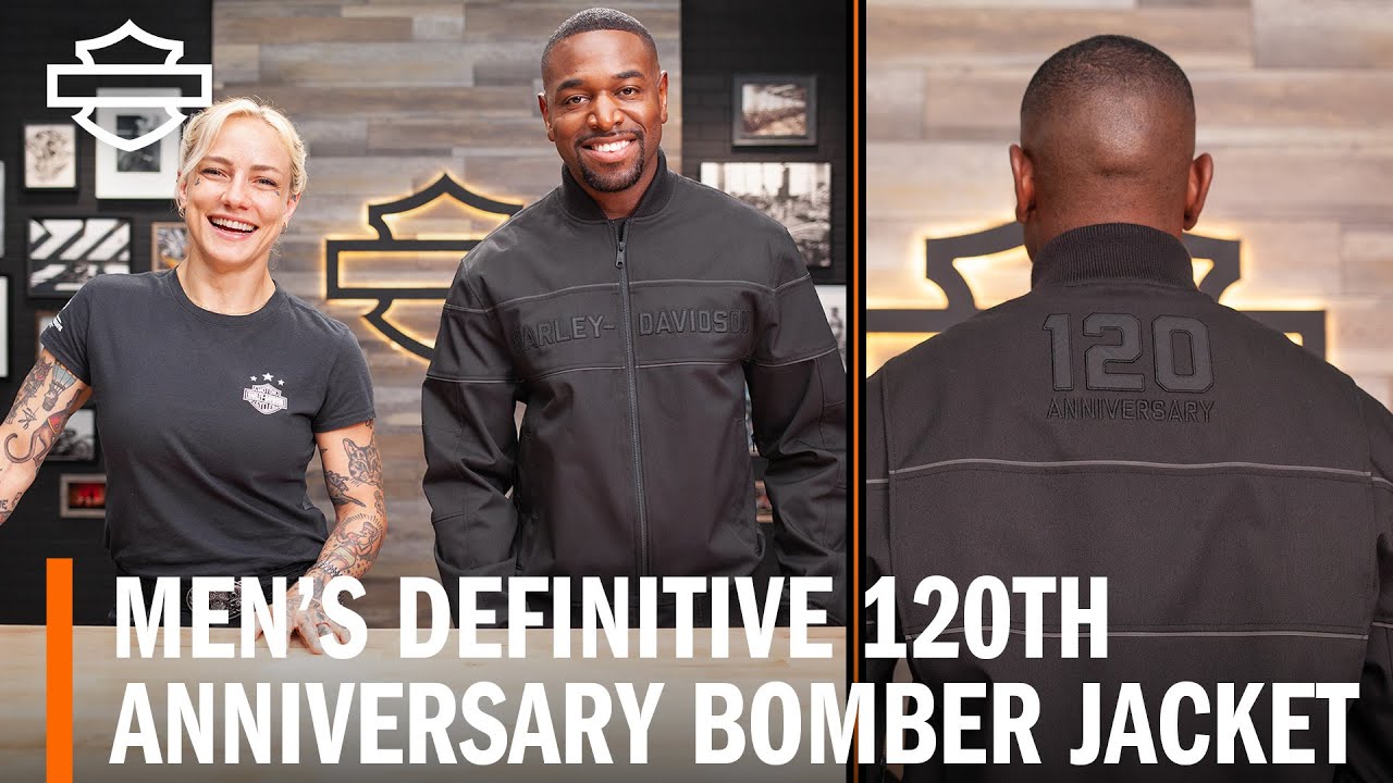 Harley-Davidson Men's Definitive 120th Anniversary Bomber