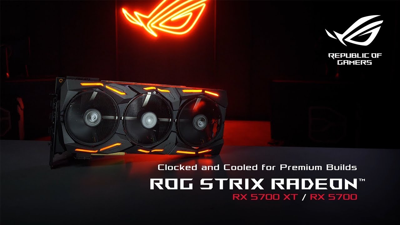 ROG-STRIX-RX5700XT-O8G-GAMING｜ASUS｜株式会社アユート PCパーツ・VR