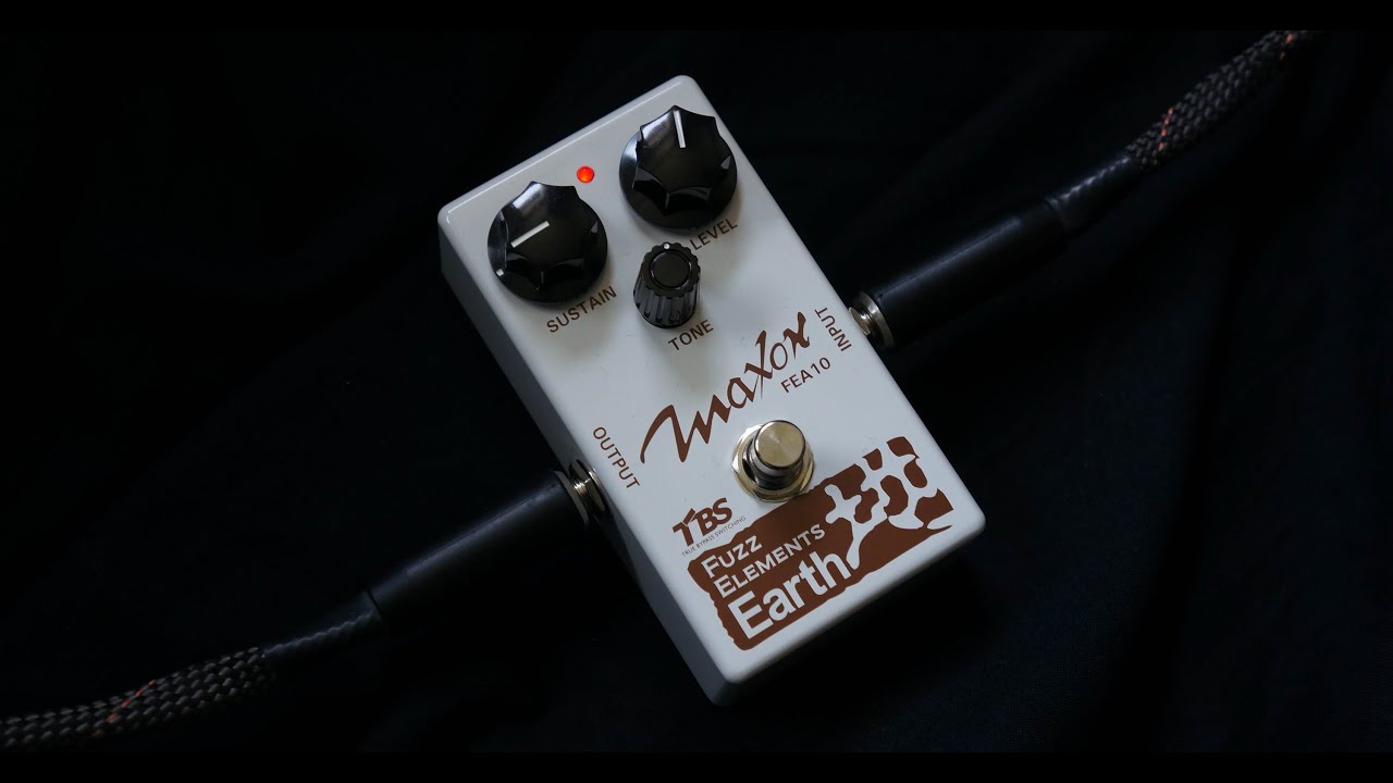 Maxon Fuzz Element Earth FEA10 - オルタナティブ・ロックにマッチ