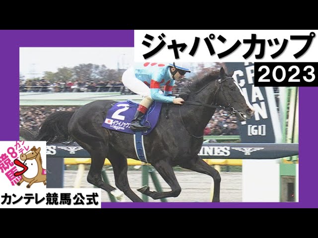 2023年 ジャパンカップ(GⅠ) イクイノックス【カンテレ公式】 - YouTube