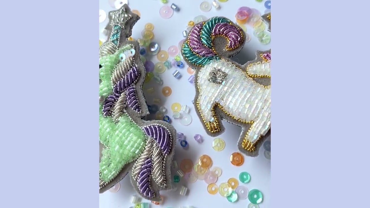 ユニコーンのブローチ | tilia