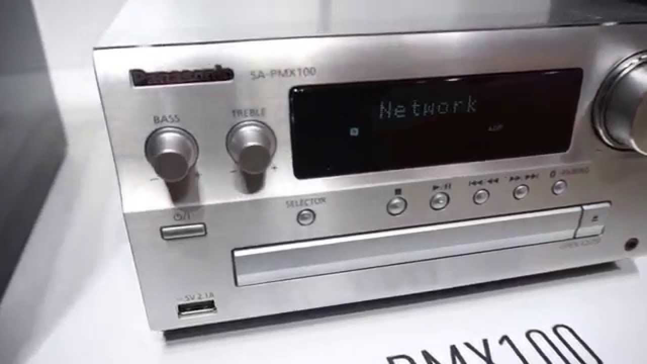 Panasonic SC-PMX100 Compact Stereo - YouTube