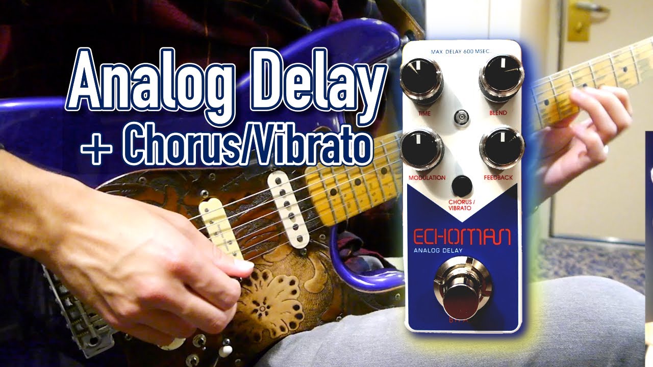 Xvive V21 Echoman Analog Delay - Comprehensive Demo - YouTube