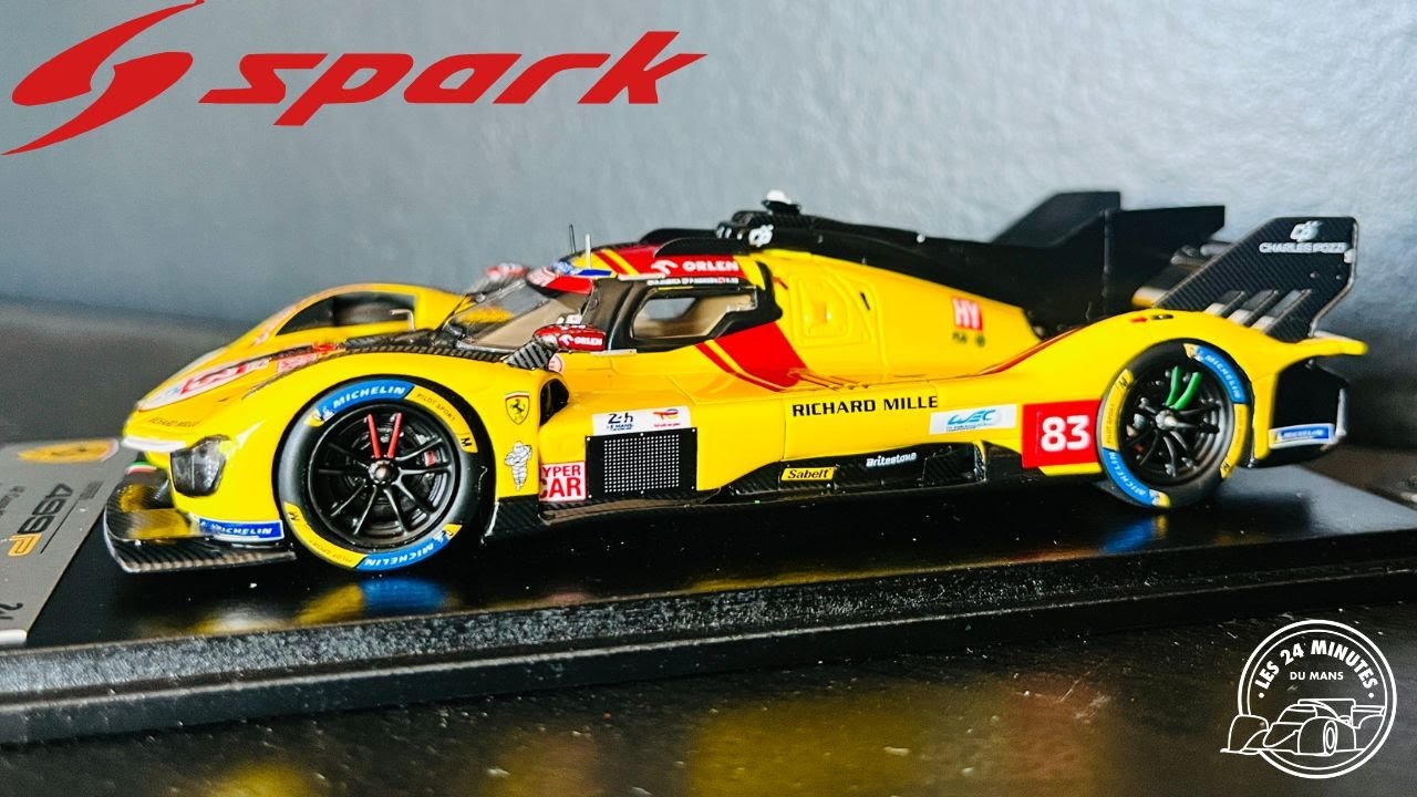 FERRARI 499P #83 WINNER LE MANS 2025 (1/43 LOOKSMART) - YouTube