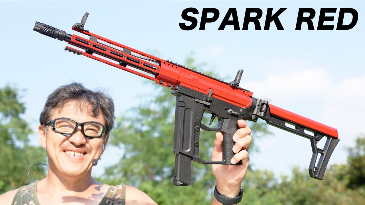 CAT電動ガン SPARK RED C.A.T. Ultimate ブラシレスLiteカスタム
