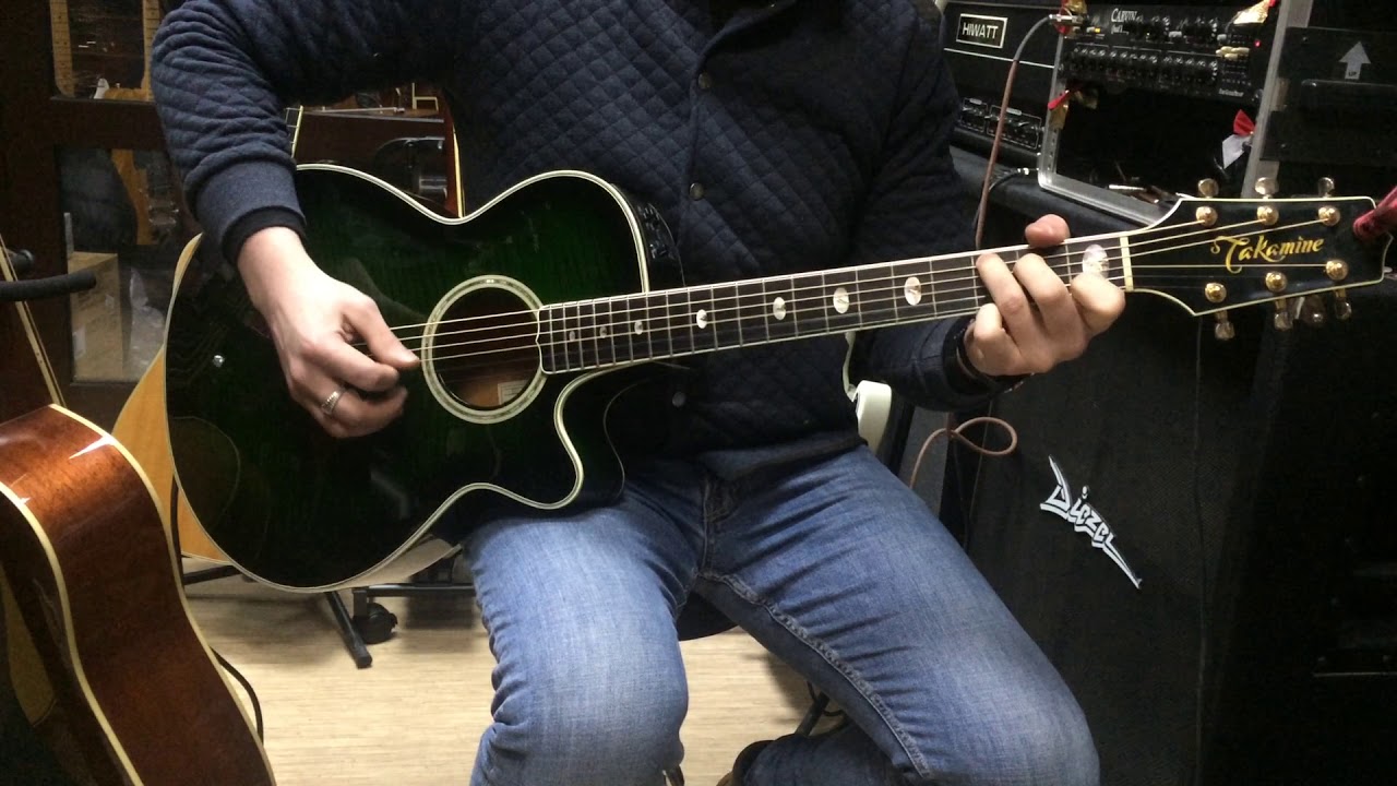 Takamine NPT-115 - YouTube
