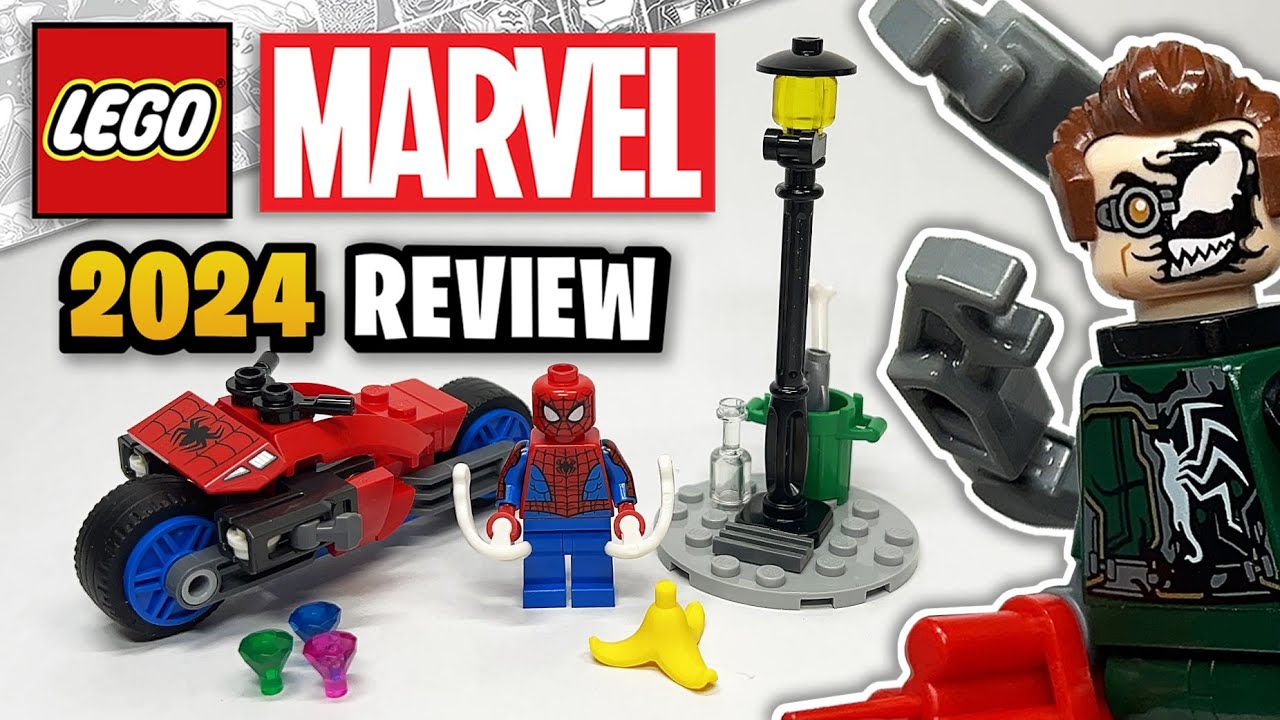 LEGO Marvel Motorcycle Chase: Spider-Man vs. Doc Ock (76275