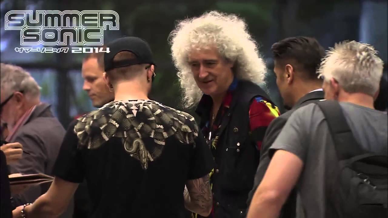 QUEEN+ADAM LAMBERT サマーソニック 2014 来日時の映像が到着！ - YouTube
