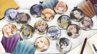 東京リベンジャーズ×文房具カフェ レトロシアターモチーフ 缶バッジ