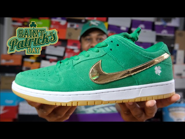 ARE THESE WORTH IT?!? NIKE SB DUNK LOW ST. PATRICKS DAY DUNK ON