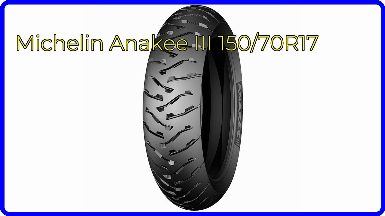 REVIEW (2026): Michelin Anakee III 150/70R17. First Look. - YouTube