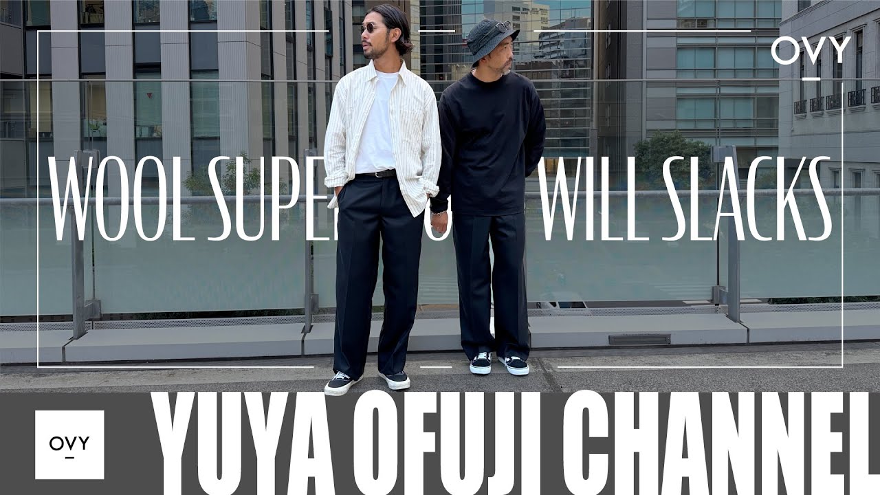 OVY new release] These pants are simply convincing. Wool slacks