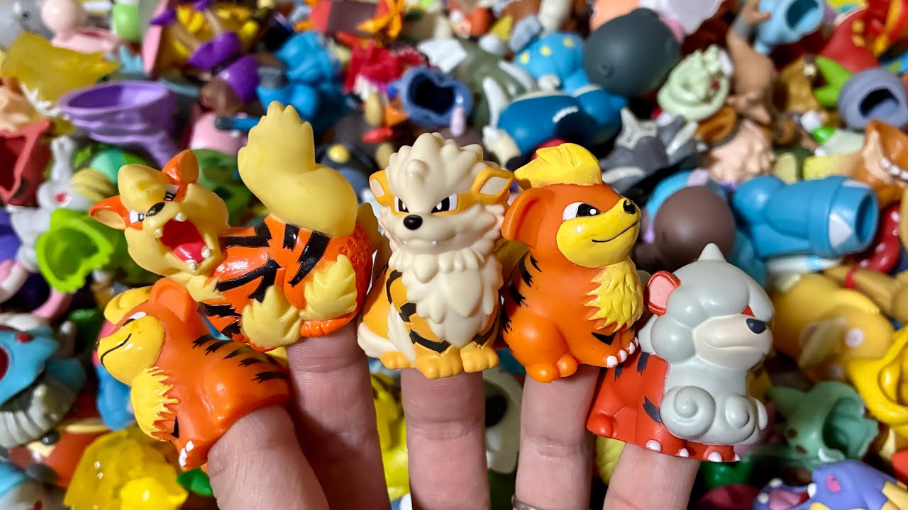 I got the first generation legendary Pokémon [finger puppet] - YouTube