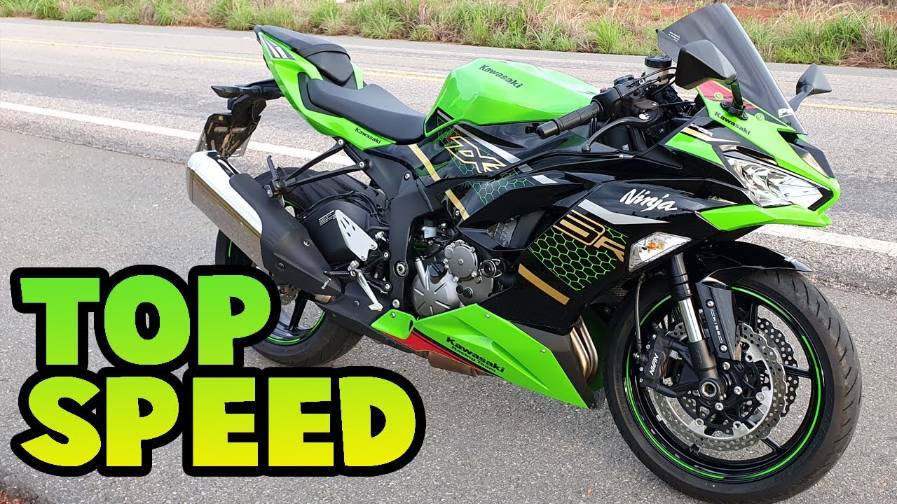 TOP SPEED KAWASAKI ZX-6R 2020 - YouTube