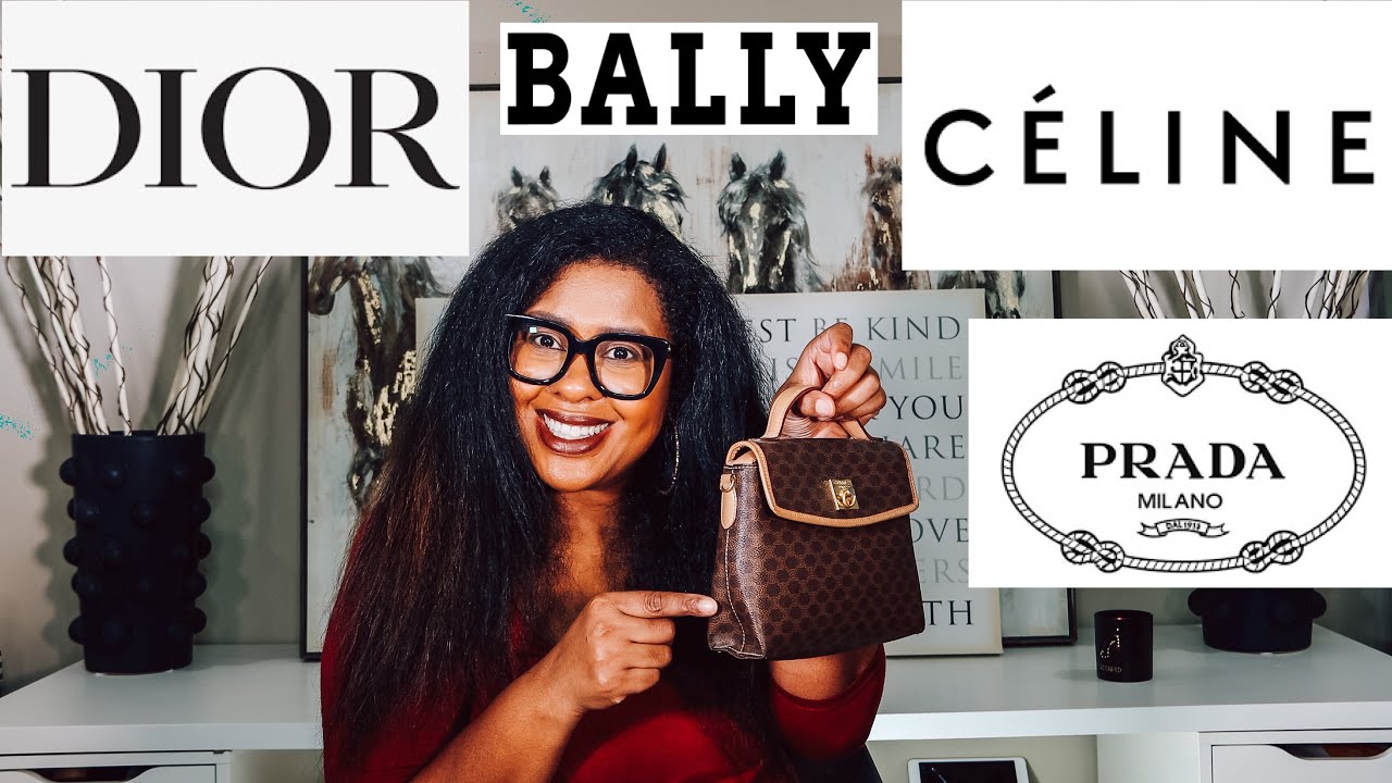 CELINE, DIOR, PRADA & BALLY UNBOXING REVEAL - YouTube