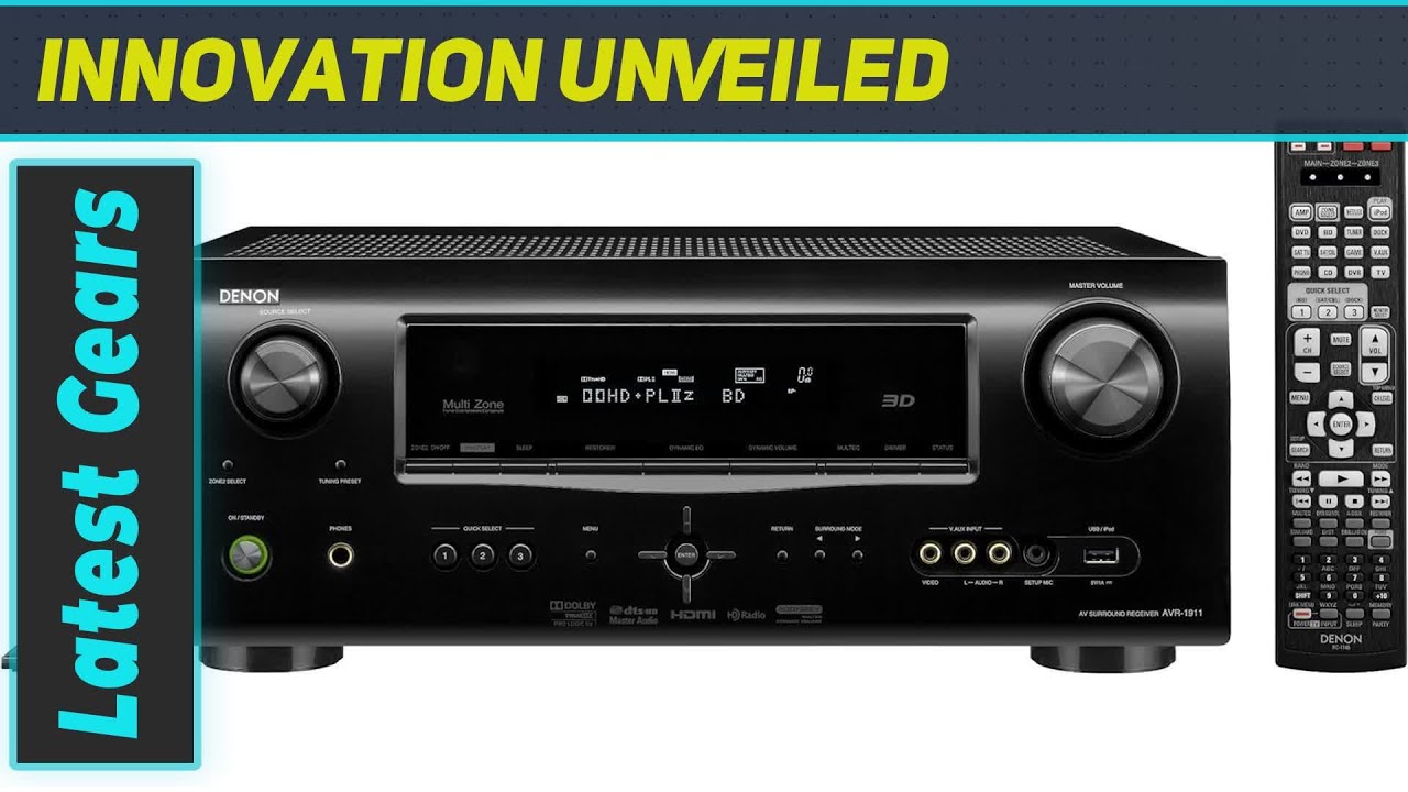 Denon AVR-1911 7.1 Channel AV Receiver Review - YouTube