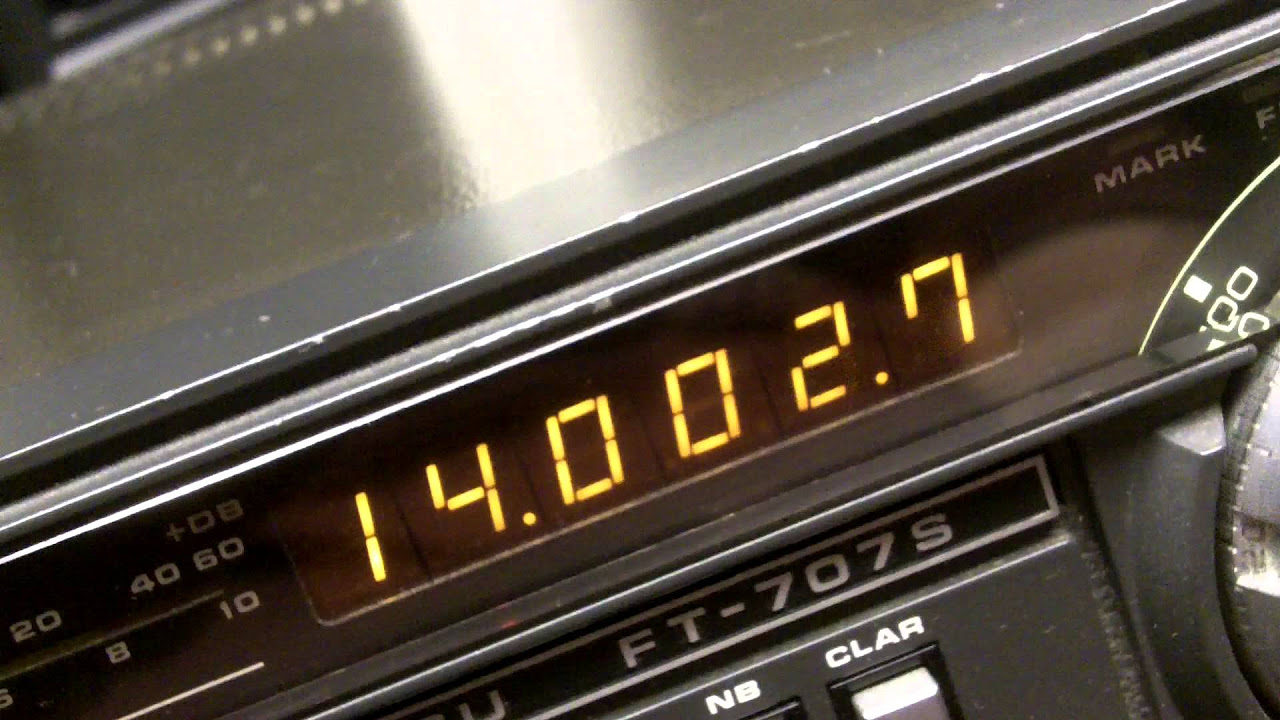 Yaesu FT-707S 10 watt HF transceiver - YouTube