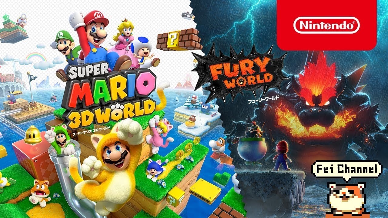 1【switch】スーパーマリオ 3Dワールド＋フューリーワールド 実況