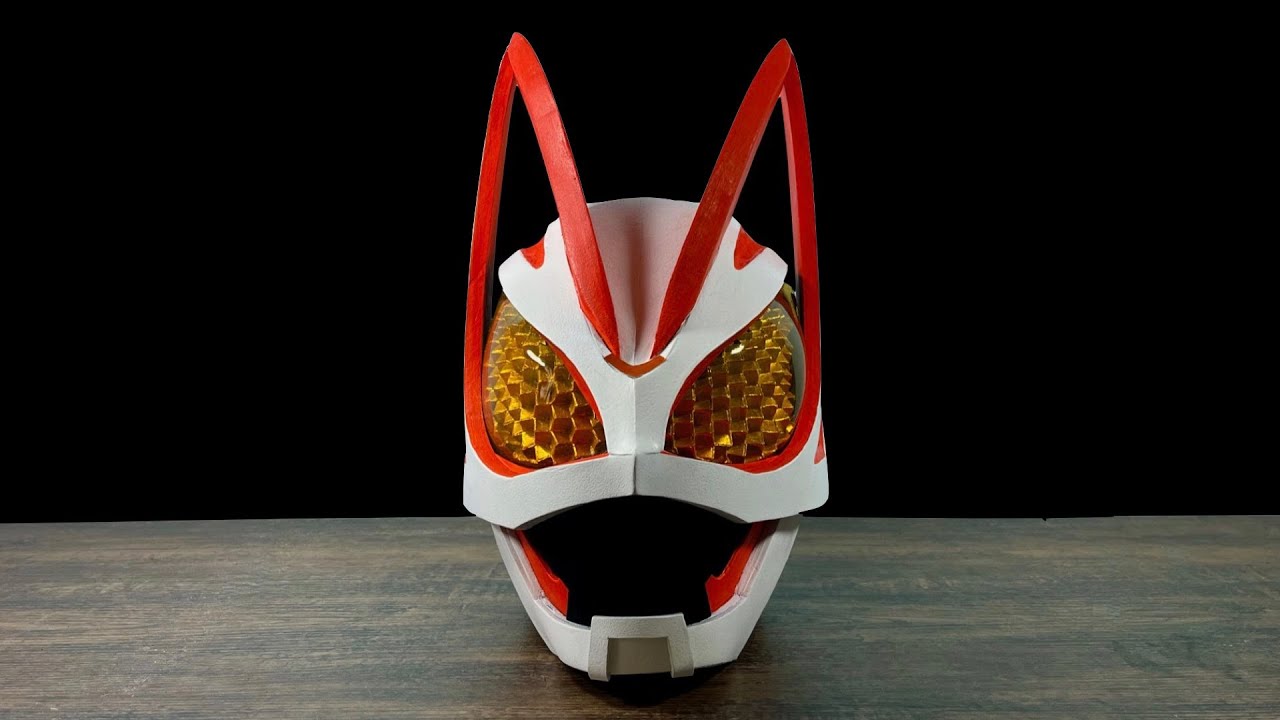 Free pattern ] How to make a Kamen Rider Geats Helmet [Kamen Rider