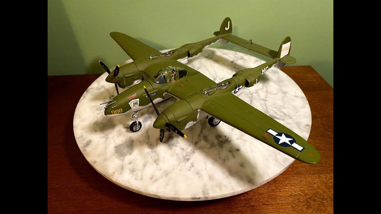 Franklin Mint 1/48 P-38 Lightning Review - YouTube