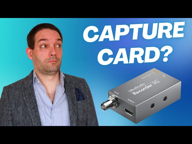 🛑 Blackmagic UltraStudio Recorder 3G 🛑 Best Capture Card for Mac