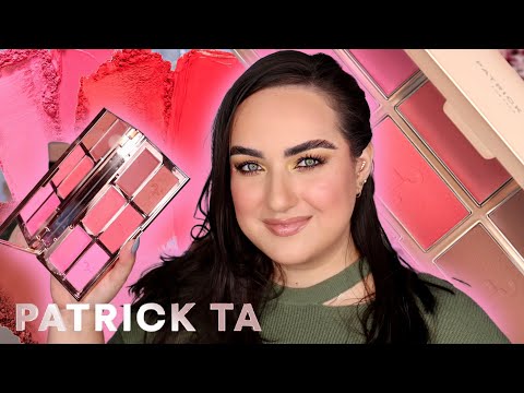 PATRICK TA MAJOR HEADLINES BLUSH PALETTE 5 WAYS! IS IT WORTH IT