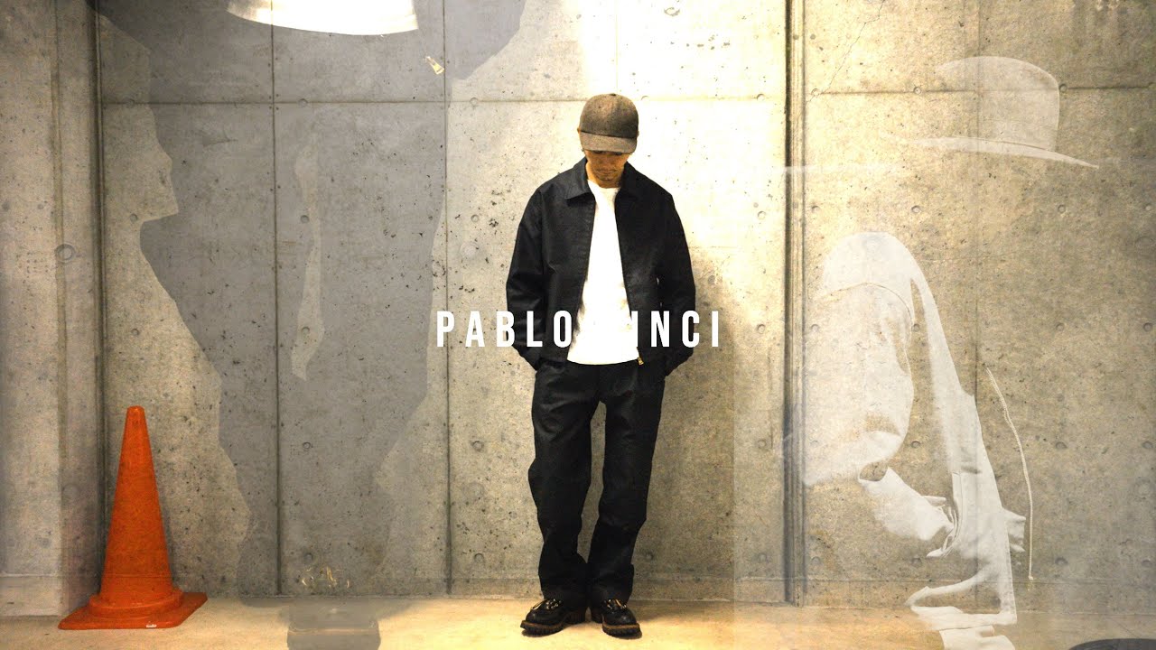 PABLO VINCI] Jacket and pants made with the last oiled chinos