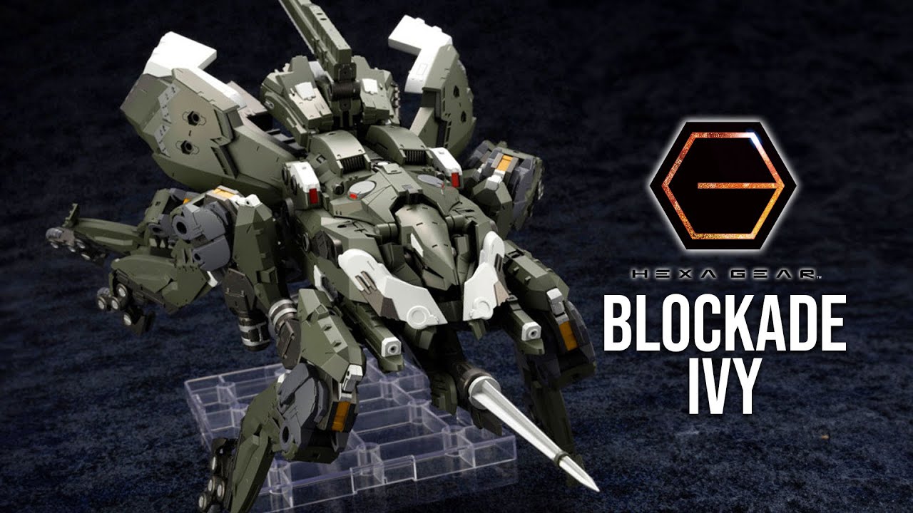 Hexa-Gear Blockade Ivy [Kotobukiya Product Preview] USA Gundam TV