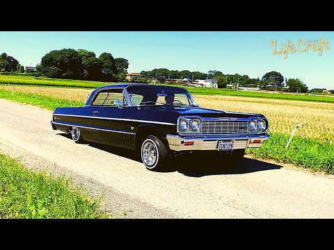 Chevolet IMPALA 1964 LOWRIDER SUNDAY MORNING CRUSING シボレー