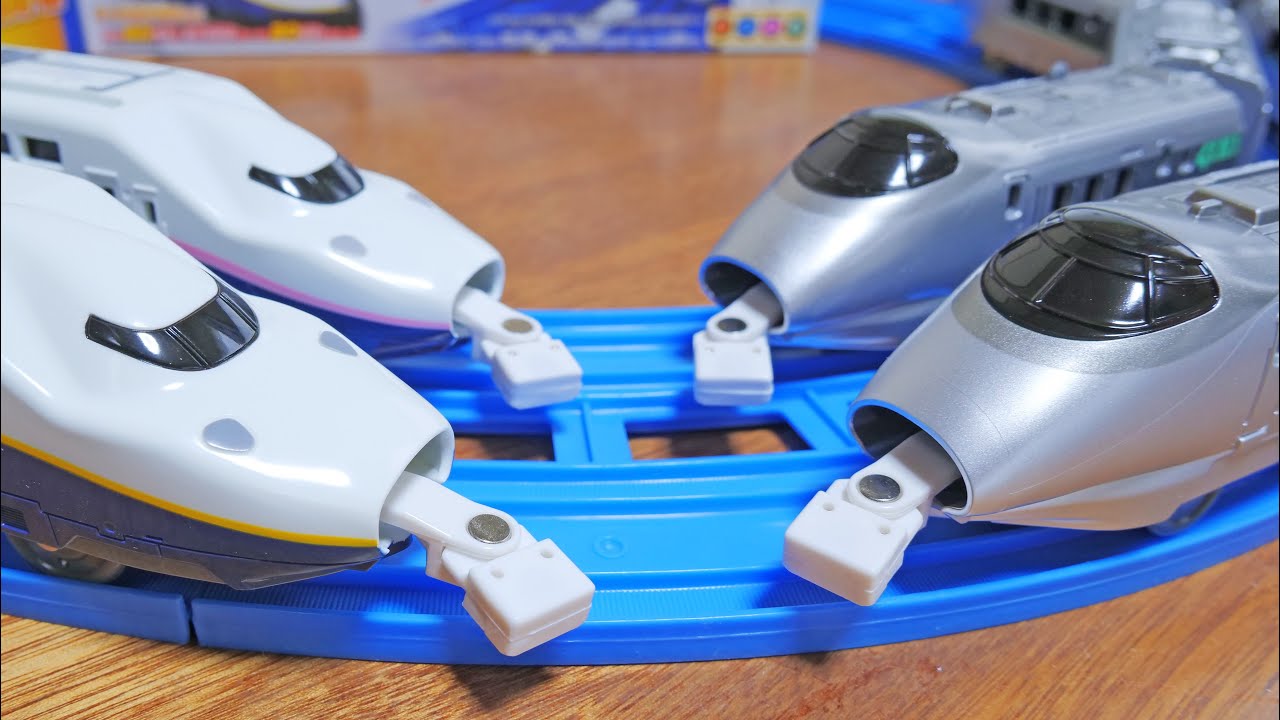 プラレール 新幹線イヤー2022 400系つばさ&E4系Max連結セット 現行販売